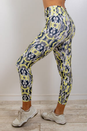 Alternative view of Calza Sublimada Camuflaje Amarillo - Spiral Urban