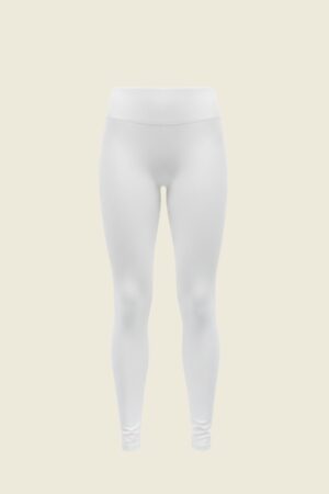 Calza Outlet Unicolor Blanco Suplex