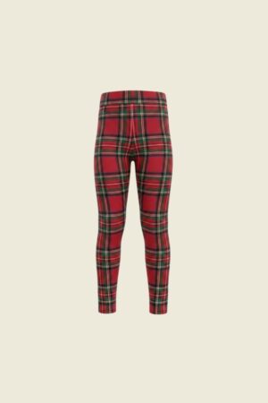 Calza Outlet Estampada Escocés Niña Talla 8