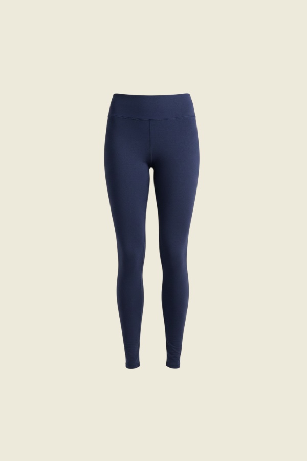 Calza Outlet Unicolor Azul Marino Lycra Colombiana