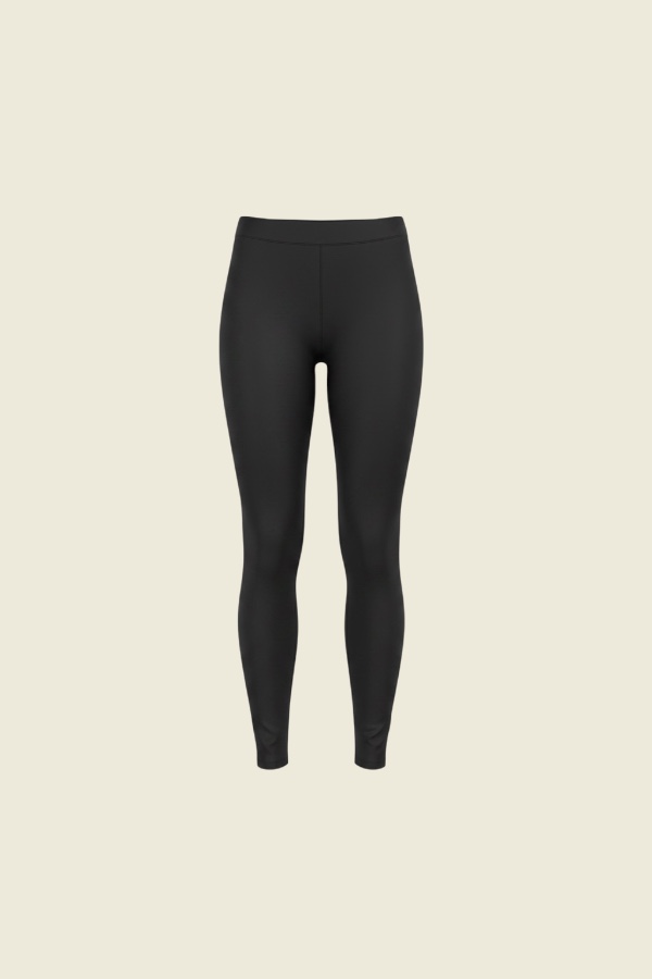 Calza Outlet Unicolor Negro Lycra Brasilera Niña