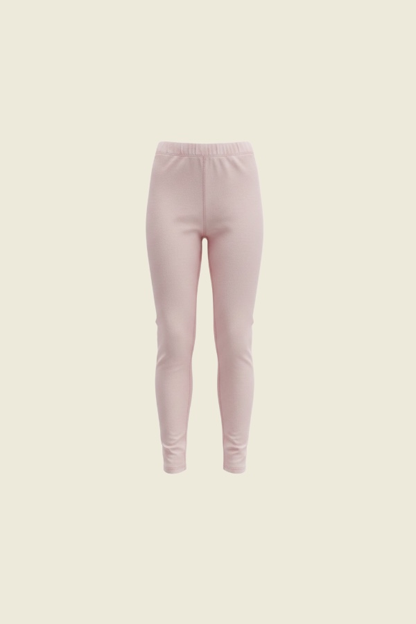 Calza Outlet Unicolor Palo Rosa Niña Talla 8