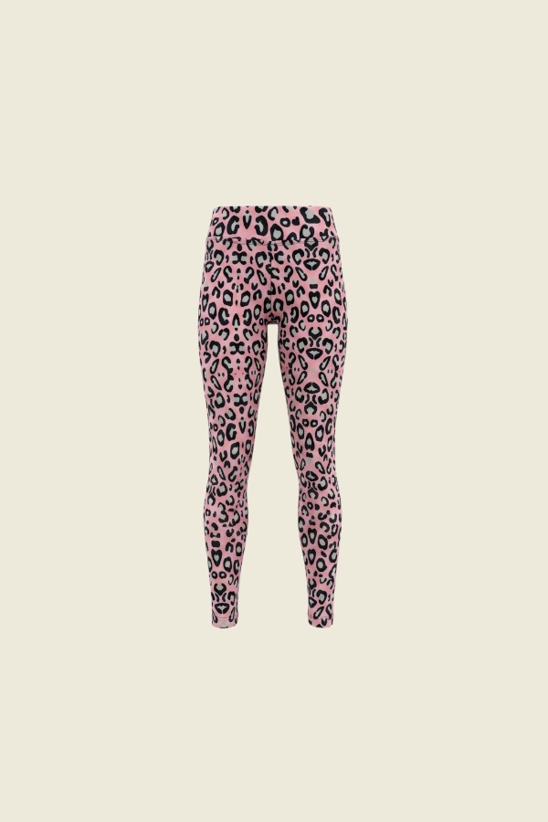 Pack Mamá e hija Calza Sublimada Animal Print Palo Rosa - Spiral Urban - Imagen 3