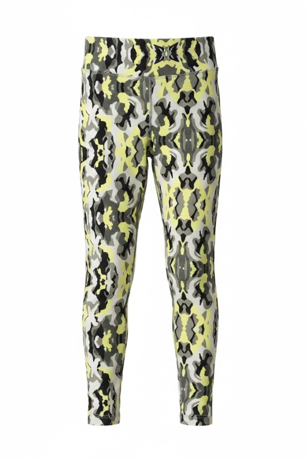 Calza Sublimada Camuflaje Amarillo Niña - Spiral Urban